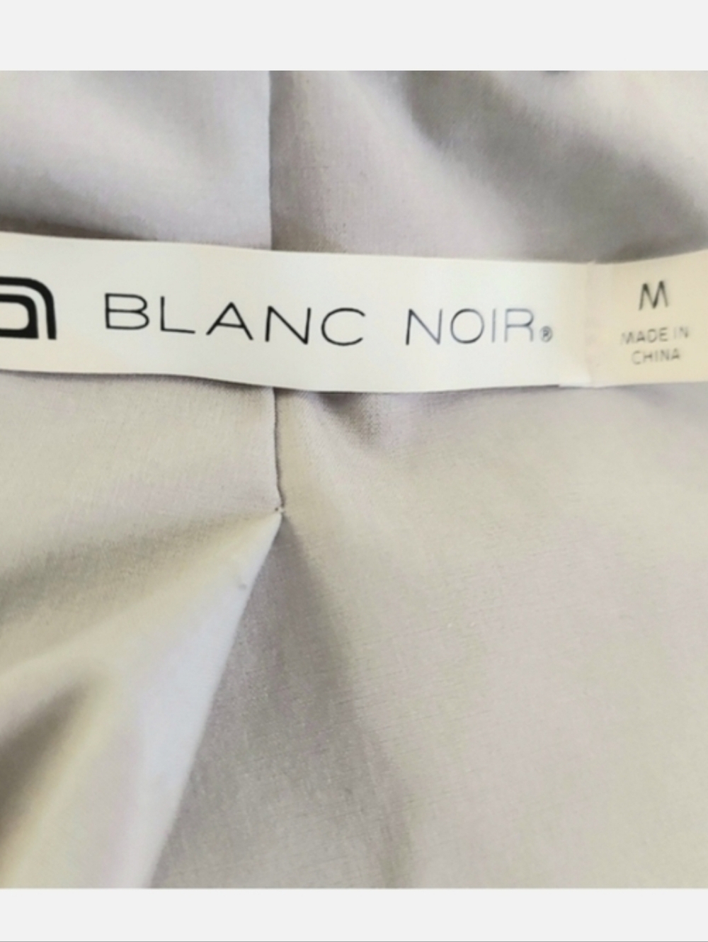 Blanc Noir Gray Camo Print Anorak Size M - Picture 12 of 13